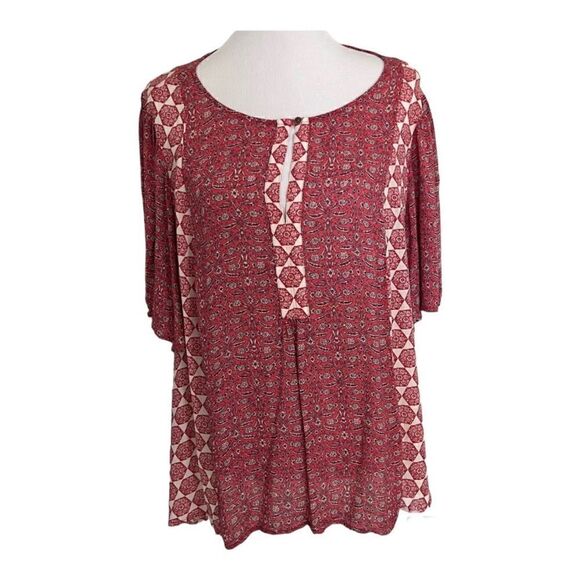 Lucky Women’s BoHo Top size 2X - Picture 1 of 7